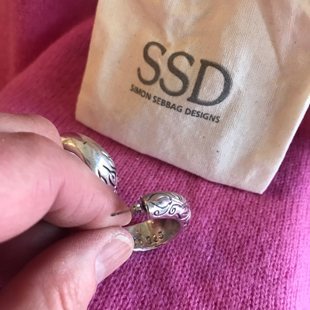 Simon Sebbag Designs Sterling Ring and Earring Set - Picture 6 of 16
